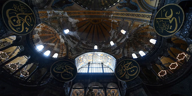 Ayasofya'daki bomba detay... Böyle yapılacak