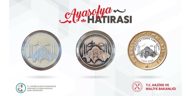 Ayasofyalı hatıra para