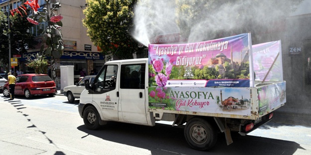 Ayasofya'ya gönderdiler! Tam 21 ton