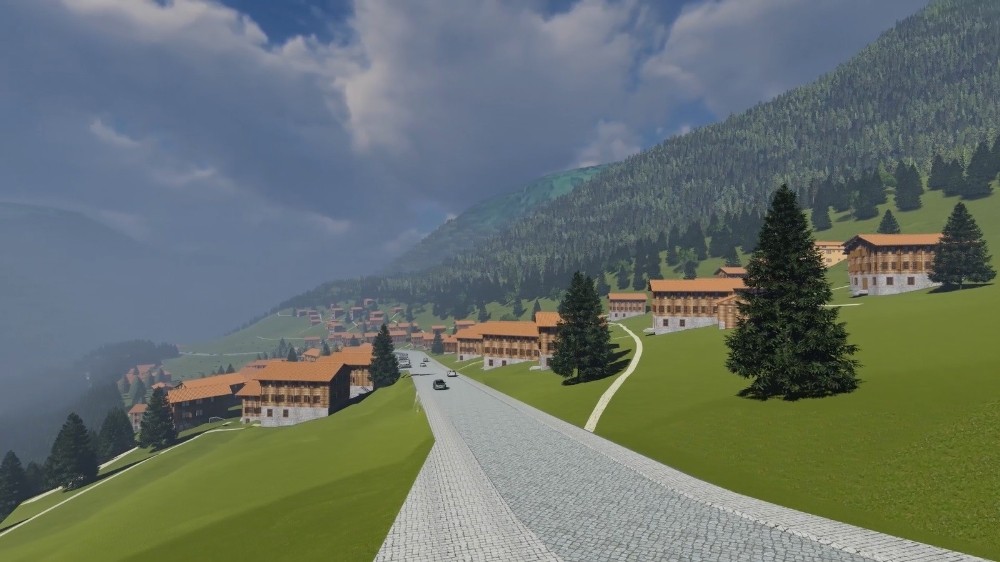 Ayder’de dönüşüm altyapı ve yol çalışmaları ile başladı 