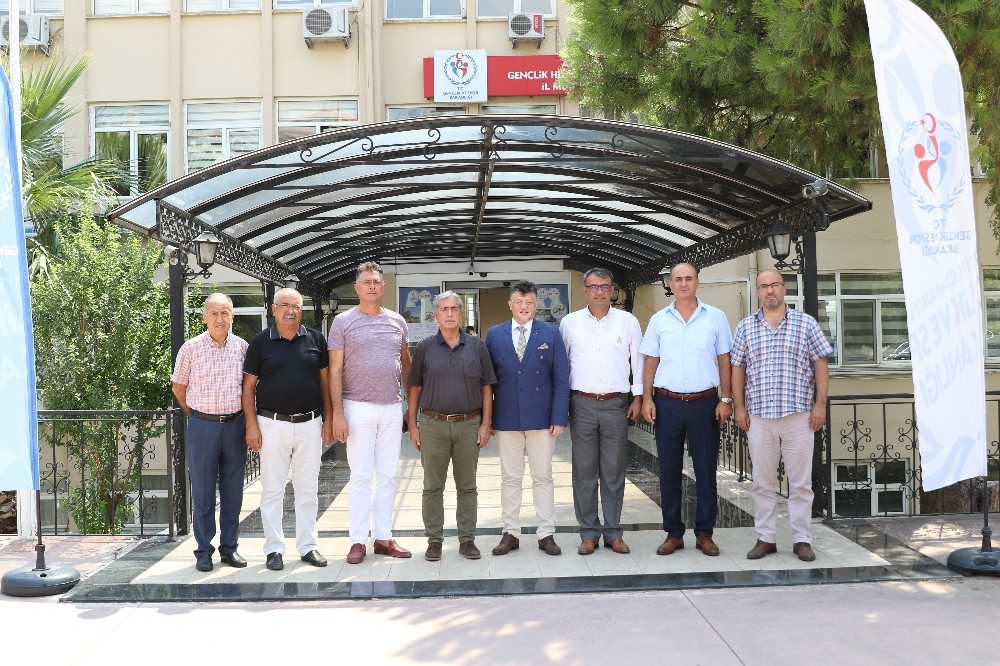 Aydın ASKF ve Yıldızspor’dan Fillikçioğlu’na ziyaret 