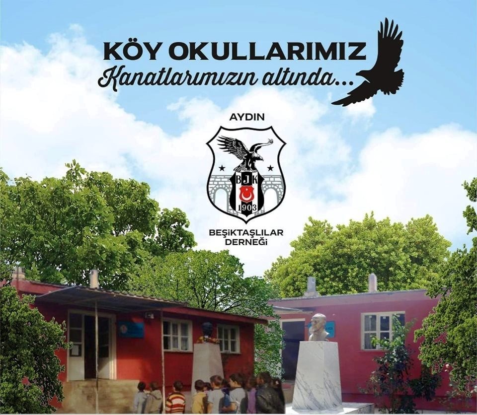 Aydın Beşiktaşlılar Derneği 2 köy okulunu kanatları altına alacak 