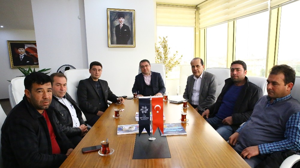 Aydın Büyükşehir Belediyesi, Karpuzlu muhtarlarının taleplerini dinledi 
