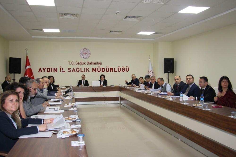 Aydın İl Sağlık Müdürlüğü ilçelerin durumunu değerlendirdi 