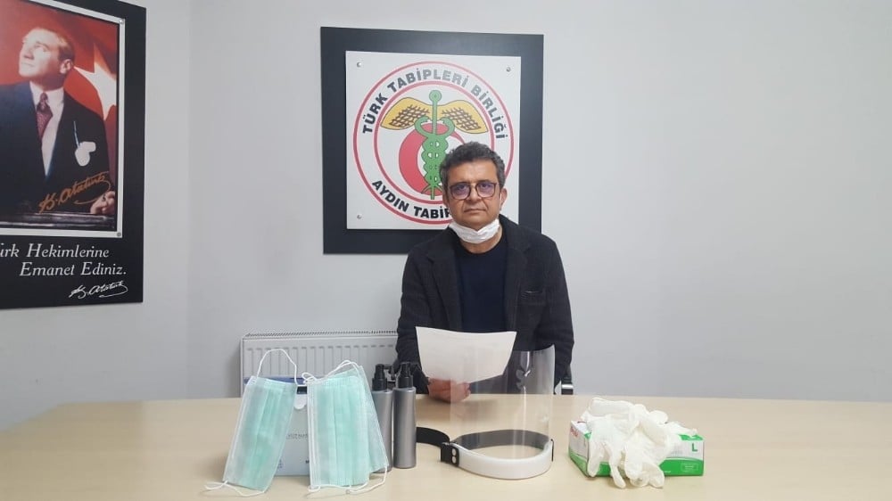 Aydın Tabip Odası, Koruyucu Ekipman Kampanyası’nın iptal edildiğini duyurdu 