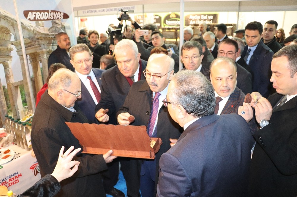 Aydın Tarım Fuarı’nda Nazillili girişimcilerin ürünleri yoğun ilgi gördü 