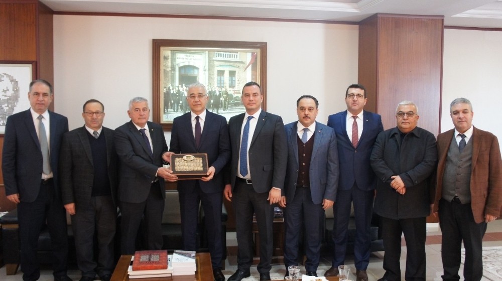 Aydın Ticaret Borsası’ndan Emniyet Müdürü Mehmet Ekici’ye ziyaret 