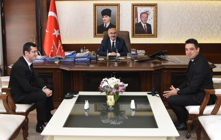 Aydın TRAC yönetiminden Vali Köşger’e ziyaret 