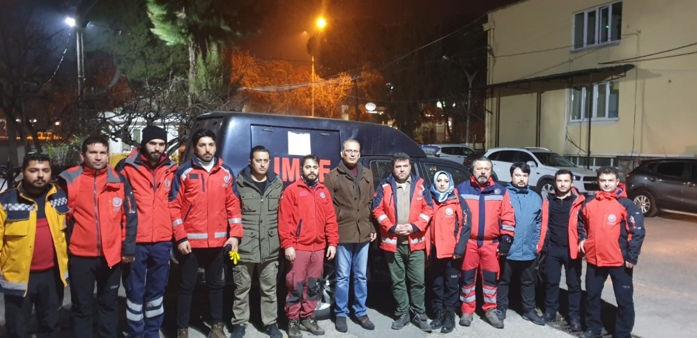 Aydın UMKE, Elazığ’a gitmek için yola çıktı 