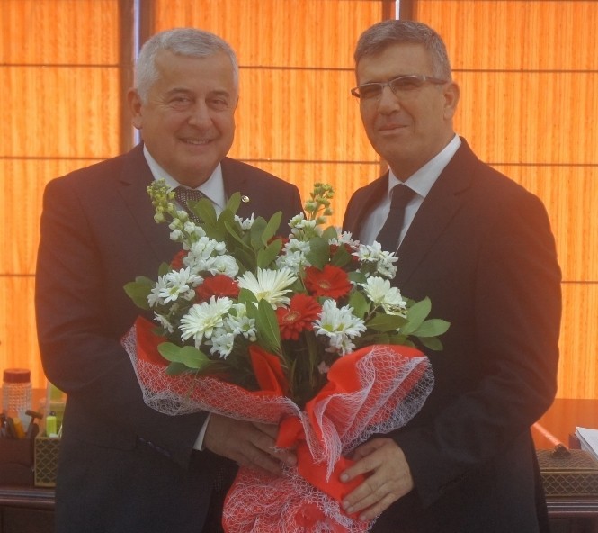 Aydın Vergi Dairesi Başkanı Cemil Müsevitoğlu’ndan Aydın Ticaret Borsası’na ziyaret 