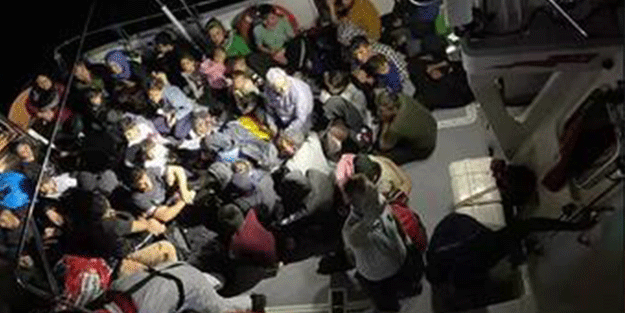 Aydın'da 112 kaçak göçmen yakalandı