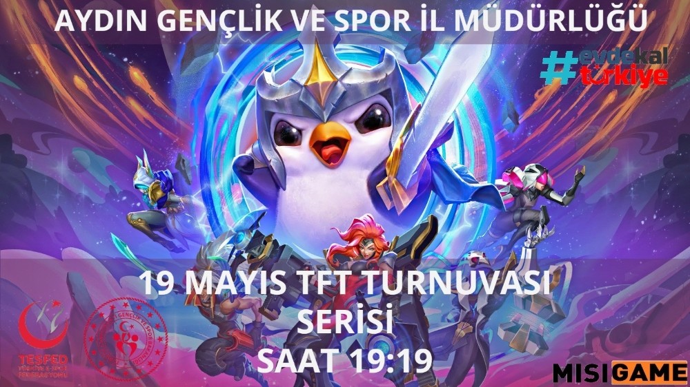 Aydın’da “19 Mayıs TFT Turnuvası” düzenlenecek 