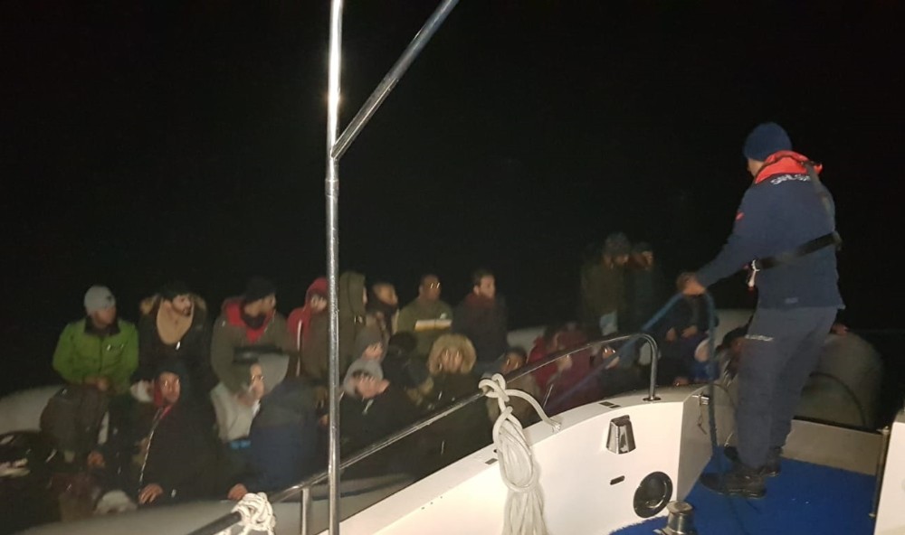 Aydın’da 2 ayrı operasyonda 46 düzensiz göçmen Yakalandı 