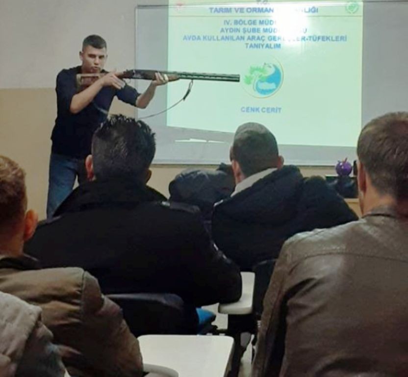 Aydın’da 2019 yılında 303 avcı sertifika aldı 