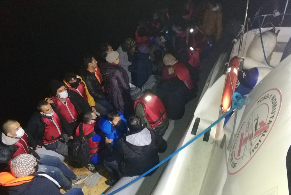 Aydın’da 42 düzensiz göçmen yakalandı 