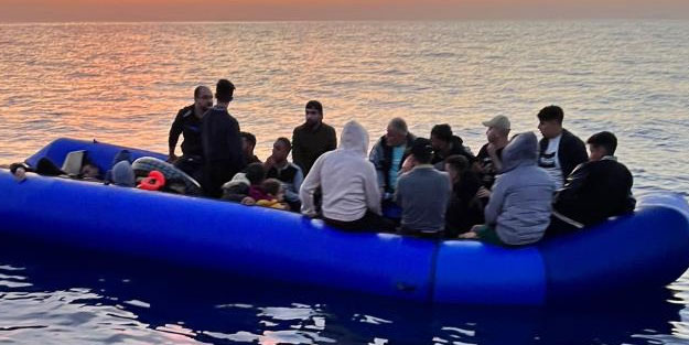 Aydın’da 51 düzensiz göçmen kurtarıldı