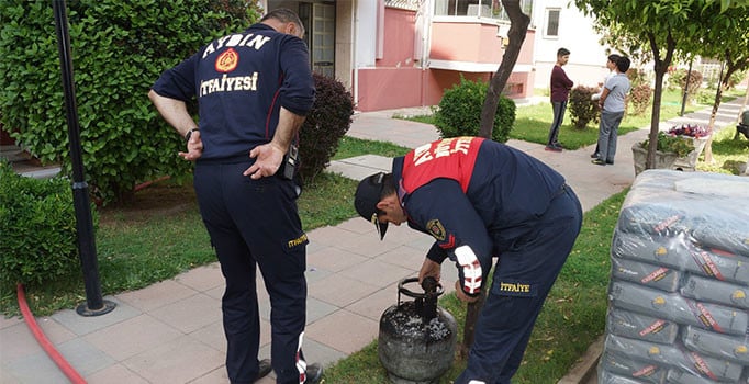 Aydın’da çıkan yangın korkuttu