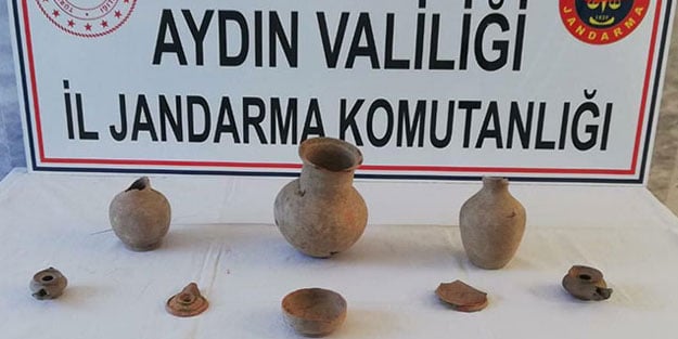 Aydın'da ele geçirildi! Helenistik döneme ait