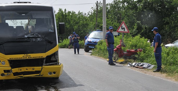 Aydın'da kaza: 1 ölü, 1 yaralı