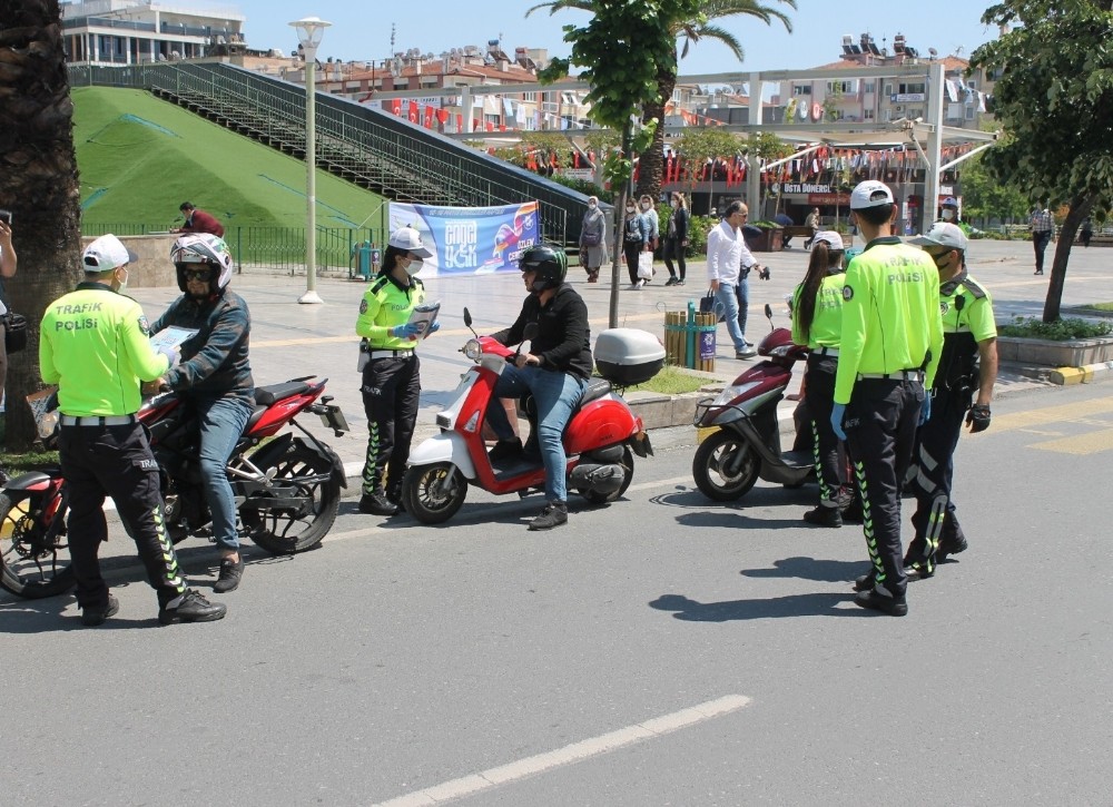 Aydın’da kazaların yüzde 48’ini kurallara uymayan motosikletliler yapıyor 