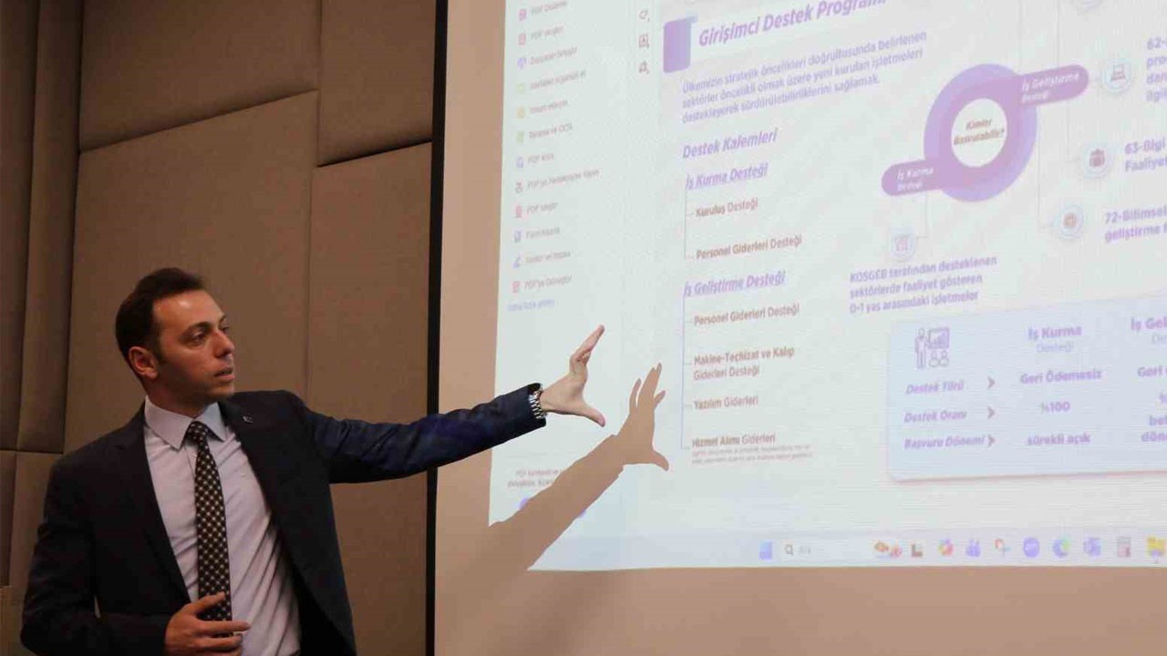 Aydın’da KOBİ’lere sunulan fırsatlar anlatıldı