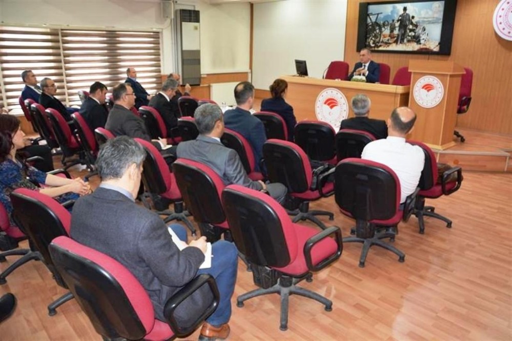 Aydın’da Korona virüs tedbirleri gözden geçirildi 