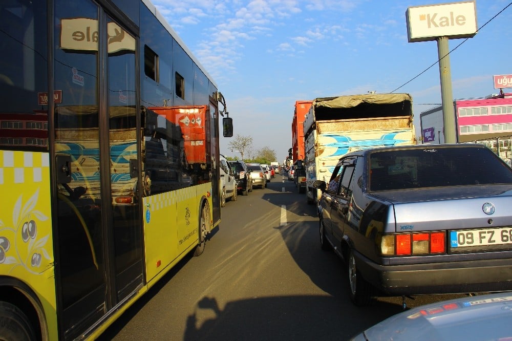 Aydın’da Korona virüsü denetimi trafiği 