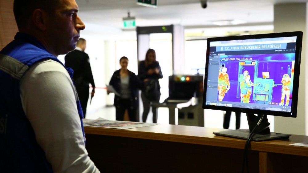 Aydın’da koronavirüse termal kameralı önlem 