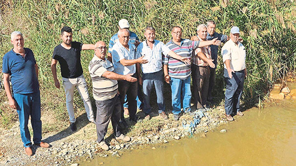 Aydın'da köylülerden 'kanlı dere' nöbeti