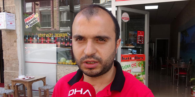 Motosikletini çalan şahsı ayağından tanıdı