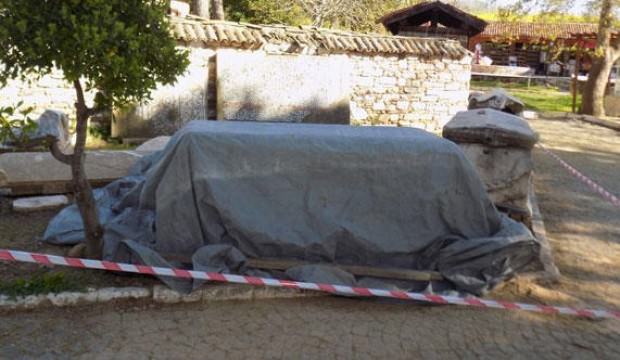 Aydın'da otları kaldırınca ortaya çıktı!