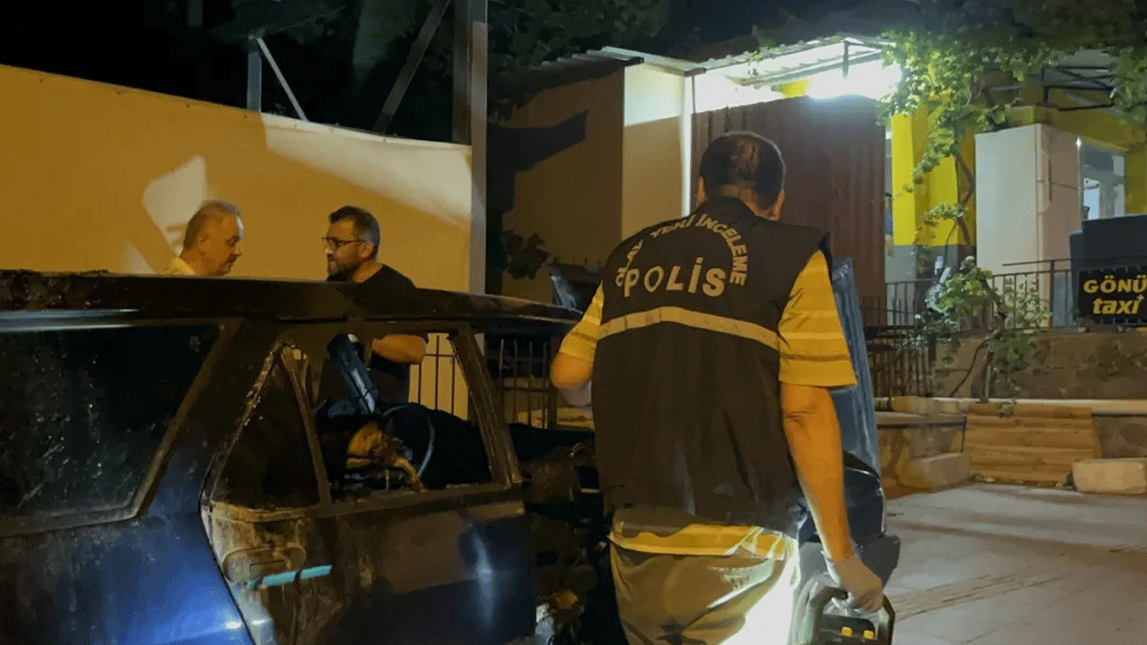 Aydın'da otomobil kundaklandı! Zanlı tanıdık çıktı!