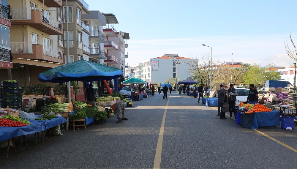 Aydın’da pazarcılar için ilçe yasağı kalktı 
