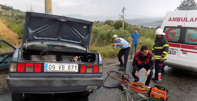 Aydın’da trafik kazası: 1 kişi öldü