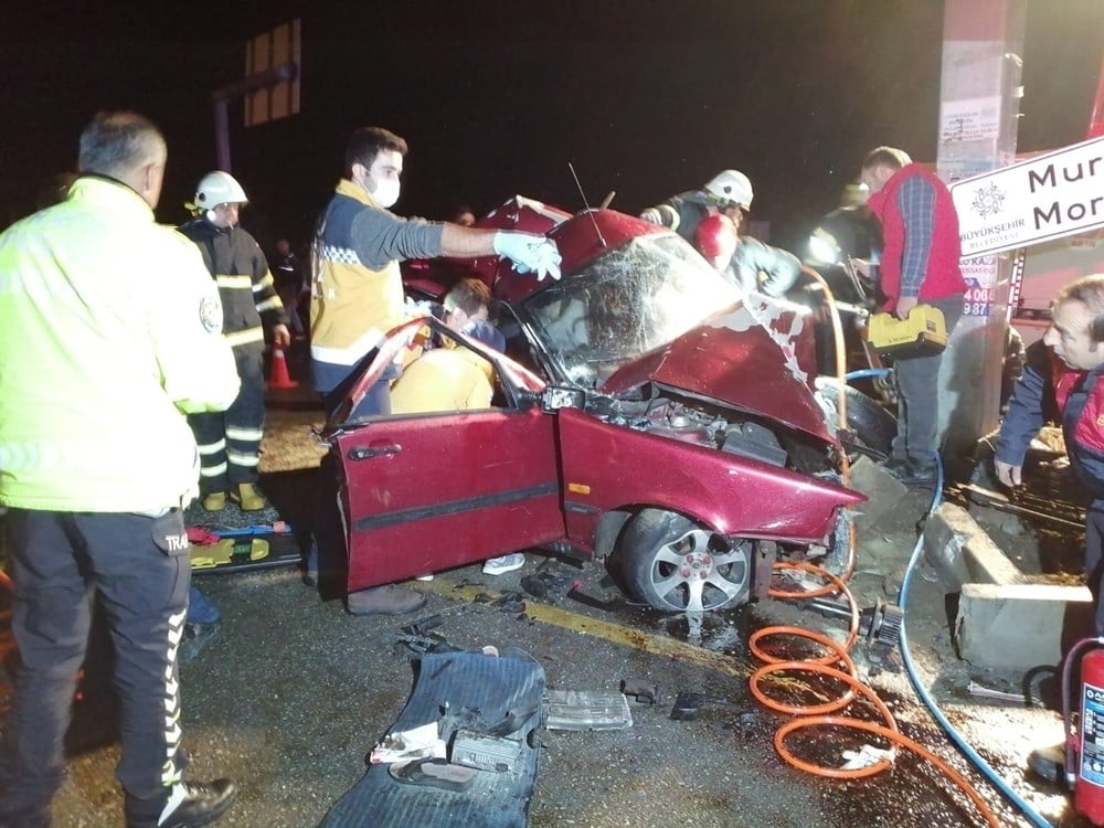 Aydın’da trafik kazası; 1 ölü, 2 yaralı 