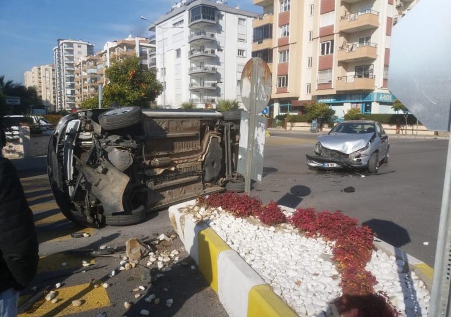 Aydın’da trafik kazası; 2 yaralı 