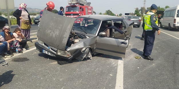 Aydın'da trafik kazası! 6 kişi yaralandı