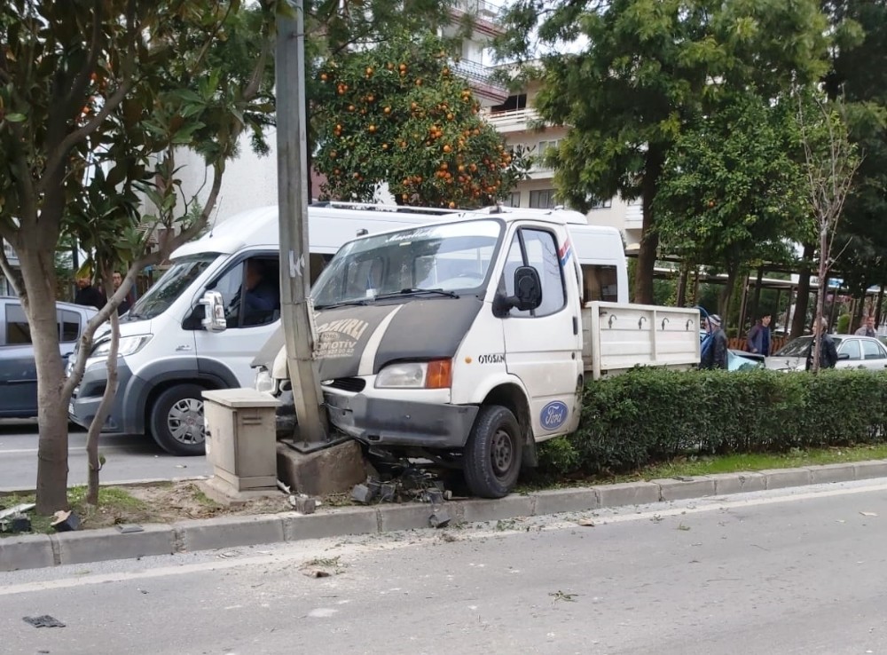 Aydın’da trafik kazası;1 yaralı 