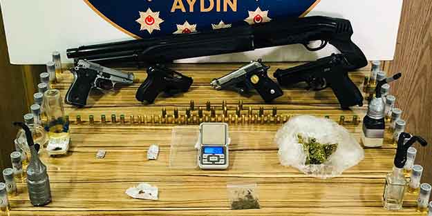 Aydın'da turizm sezonu öncesi uyuşturucu baskını