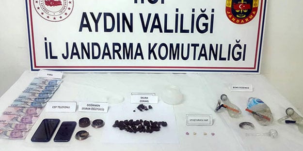 Aydın'da uyuşturucu ticareti yapanlara yönelik operasyon: 3 gözaltı