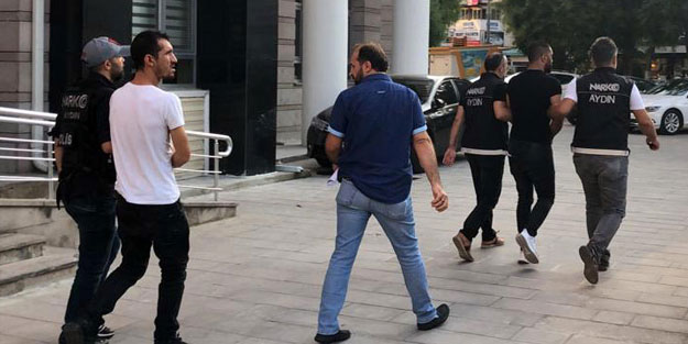 Aydın'da villaya uyuşturucu operasyonu: 4 gözaltı