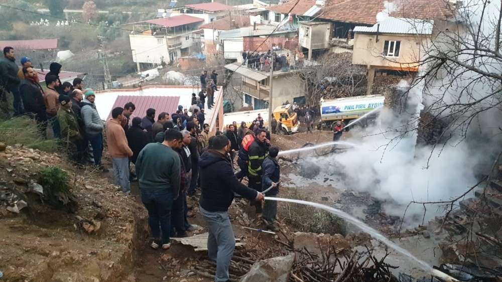 Aydın’da yangın felaketi 