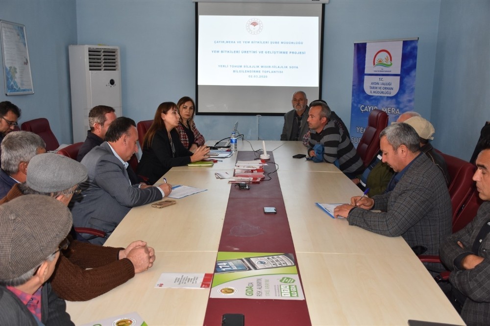 Aydın’da yerli tohum ile kaliteli silaj için toplantı düzenlendi 