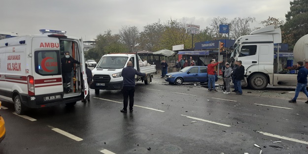 Aydın'da zincirleme trafik kazası! Yaralılar var