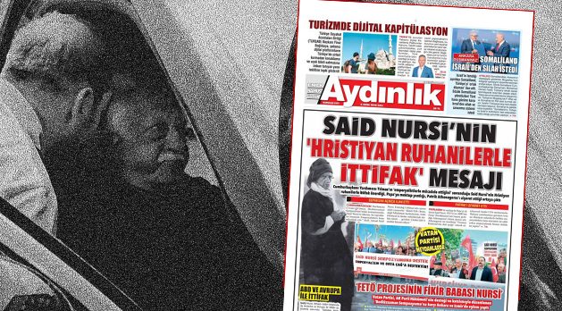 Aydınlık’ın Said Nursi manşetine sert tepki! FETÖ'cü hainleri sevindiren manşet!