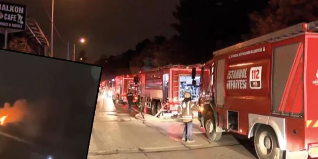 Aydos ormanında çıkan yangın kontrol altına alındı