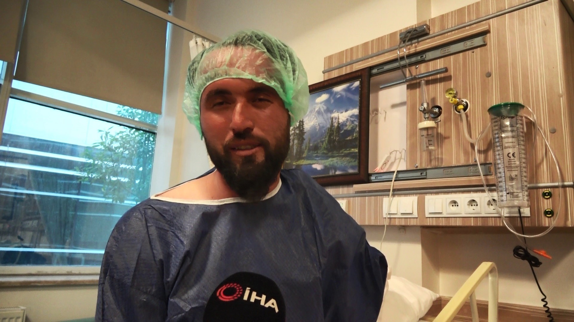 Ayı saldırısına uğrayan vatandaş o anladı anlattı! Bakın nasıl kurtulmuş