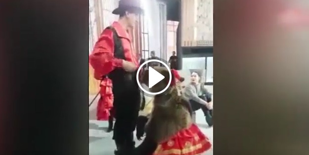 Ayı sunucuya saldırdı!