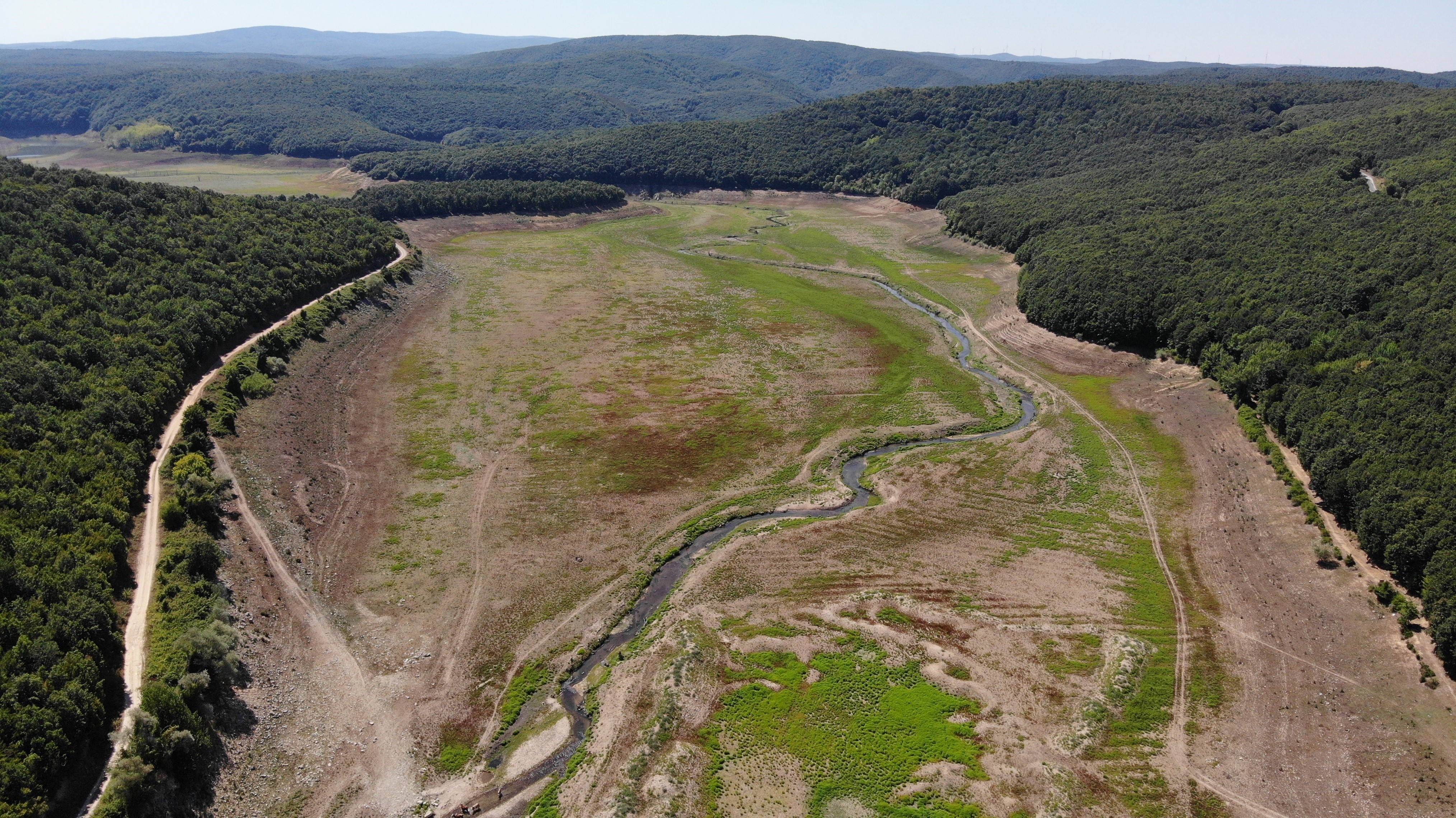 Aylar öncesine kadar hayvanlar otluyordu! İstanbul'u destekleyen barajlardaki büyük değişim!