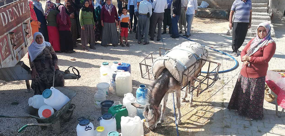Aylardır eşeklerle su taşıyorlar! Köylüler ‘acil çözüm’ istiyor